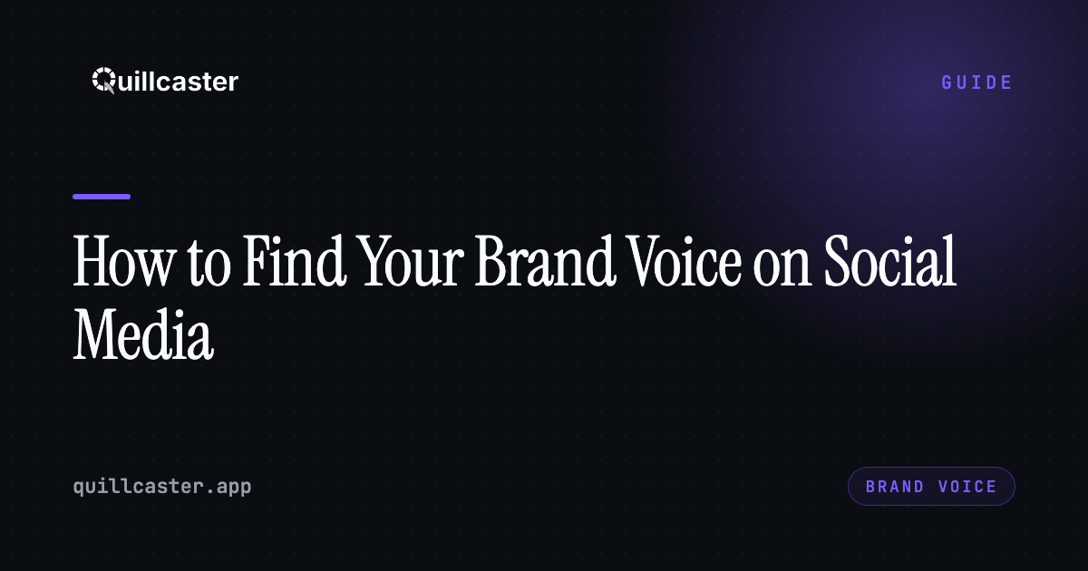 How to Find Your Brand Voice on Social Media (and Keep It Consistent Everywhere)